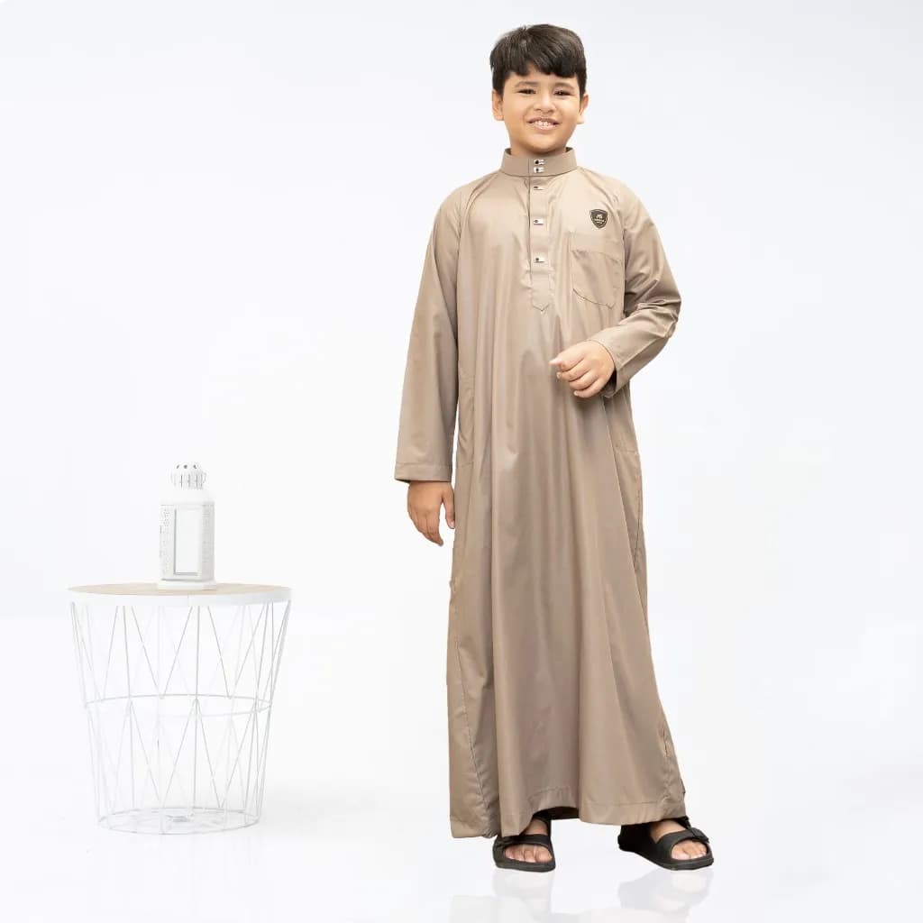 Assuffah I Gamis Anak Laki Laki 1-8 Tahun Kancing Snap Motif Harmain Fadlan Series