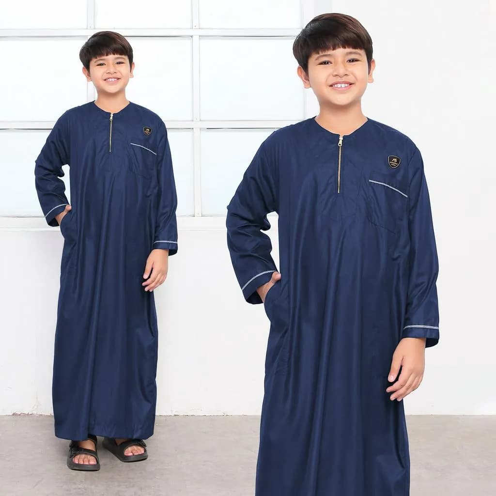 Assuffah I Jubah Anak Laki Laki Casual 1-8 Tahun Lengan Panjang Zaid Series