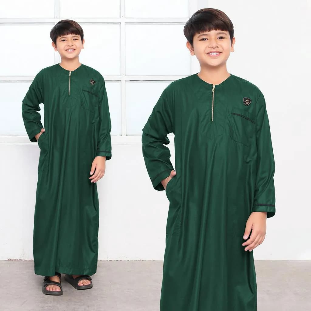 Assuffah I Jubah Anak Laki Laki Casual 1-8 Tahun Lengan Panjang Zaid Series