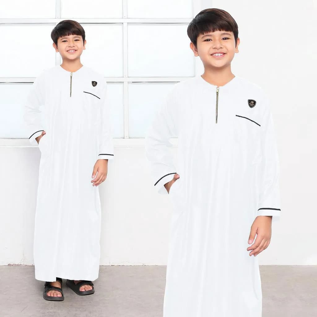 Assuffah I Jubah Anak Laki Laki Casual 1-8 Tahun Lengan Panjang Zaid Series