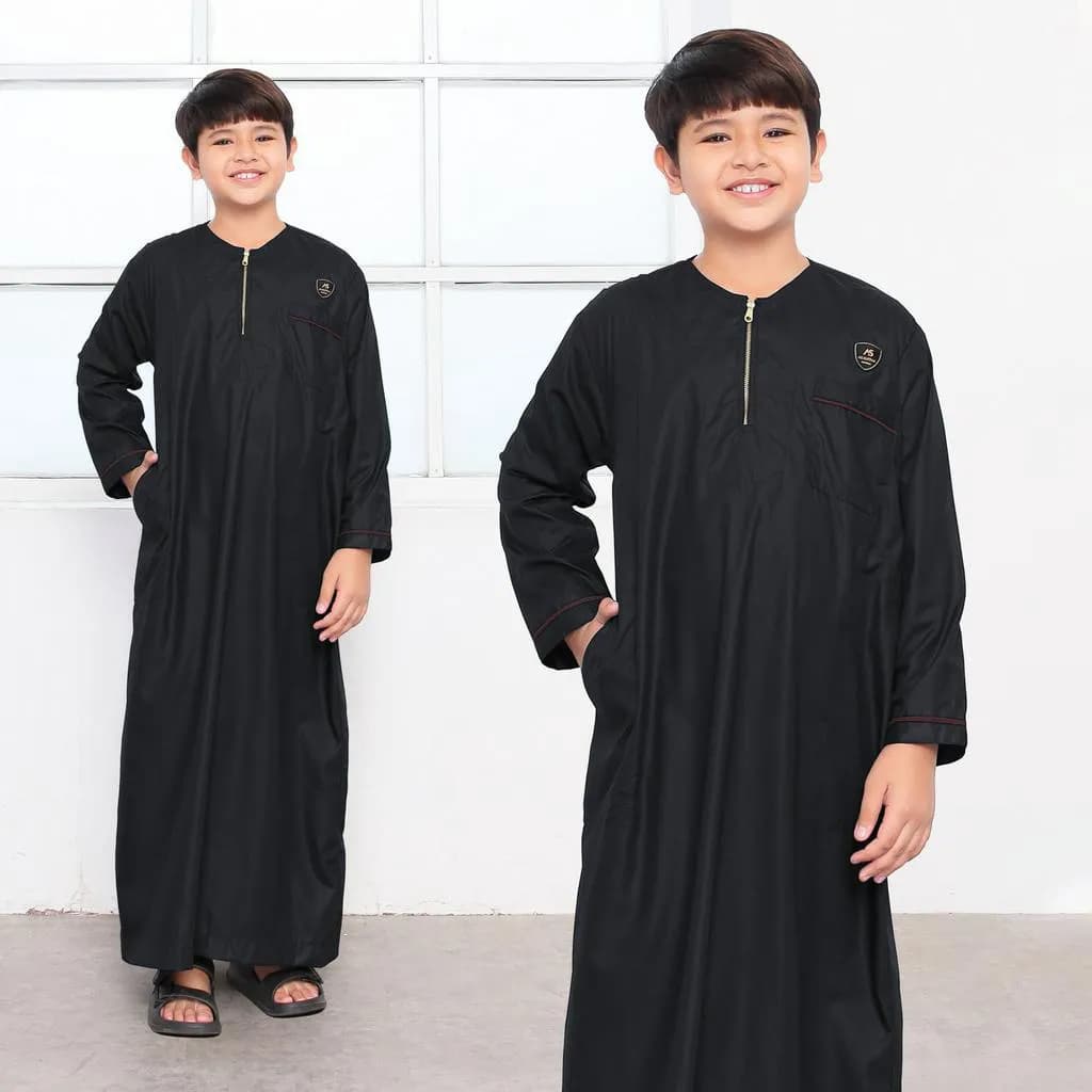 Assuffah I Jubah Anak Laki Laki Casual 1-8 Tahun Lengan Panjang Zaid Series