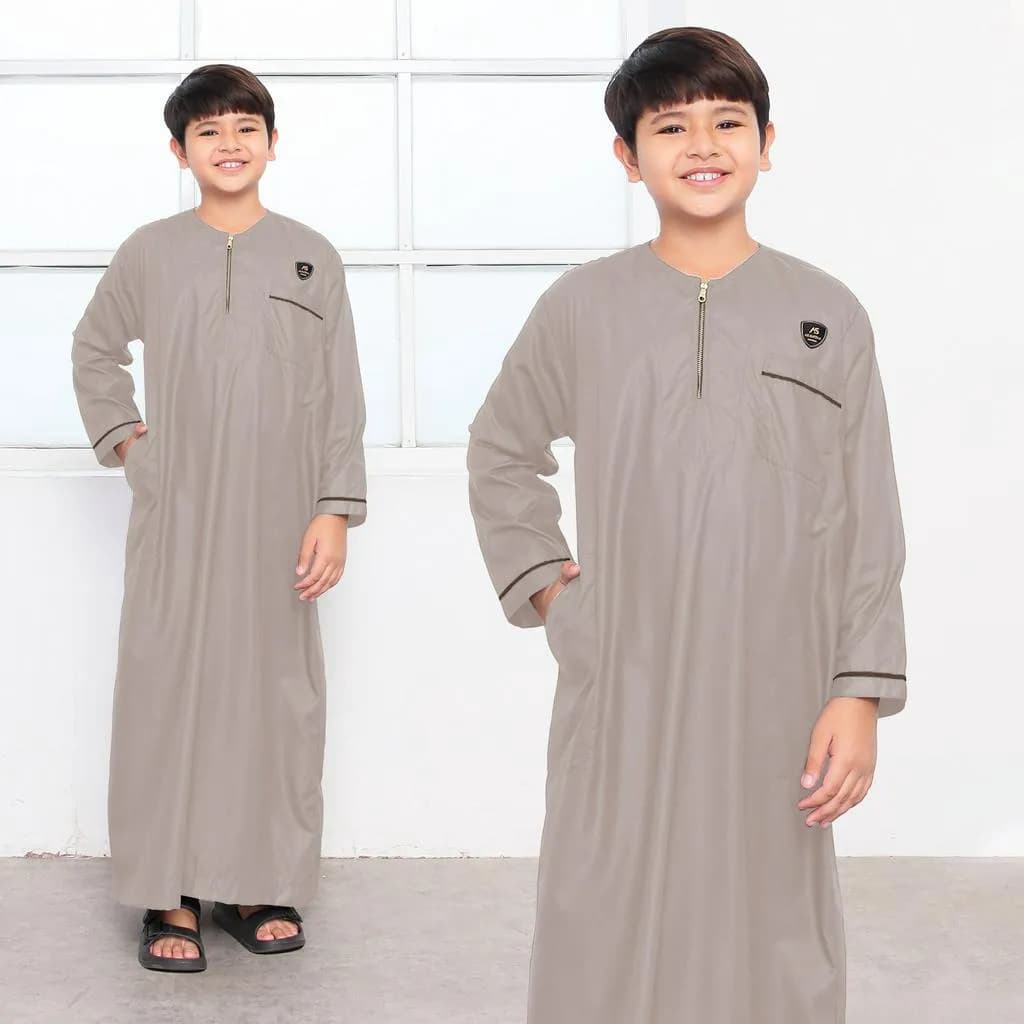 Assuffah I Jubah Anak Laki Laki Casual 1-8 Tahun Lengan Panjang Zaid Series