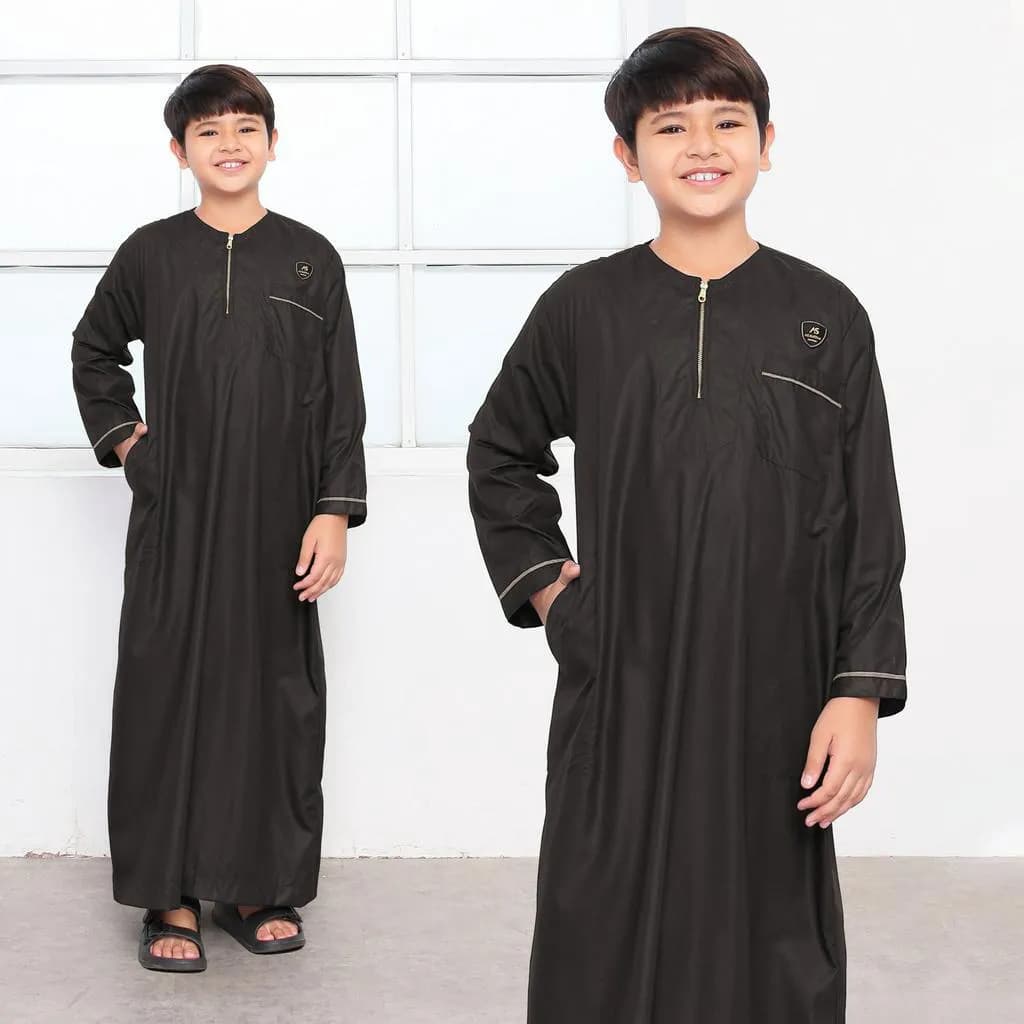 Assuffah I Jubah Anak Laki Laki Casual 1-8 Tahun Lengan Panjang Zaid Series