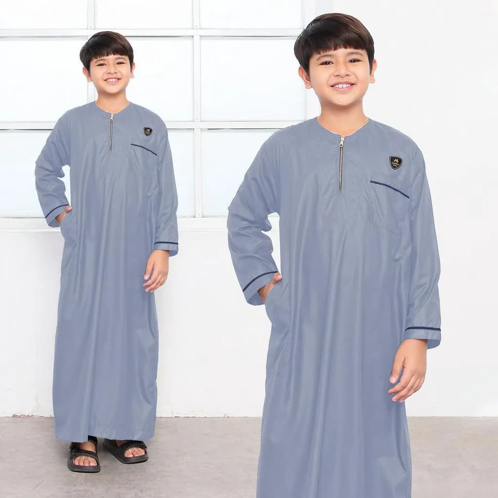 Assuffah I Jubah Anak Laki Laki Casual 1-8 Tahun Lengan Panjang Zaid Series