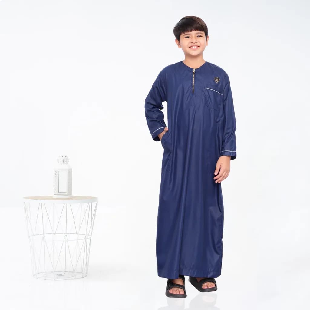 Assuffah I Jubah Anak Laki Laki Casual 9-16 Tahun Lengan Panjang Zaid Series