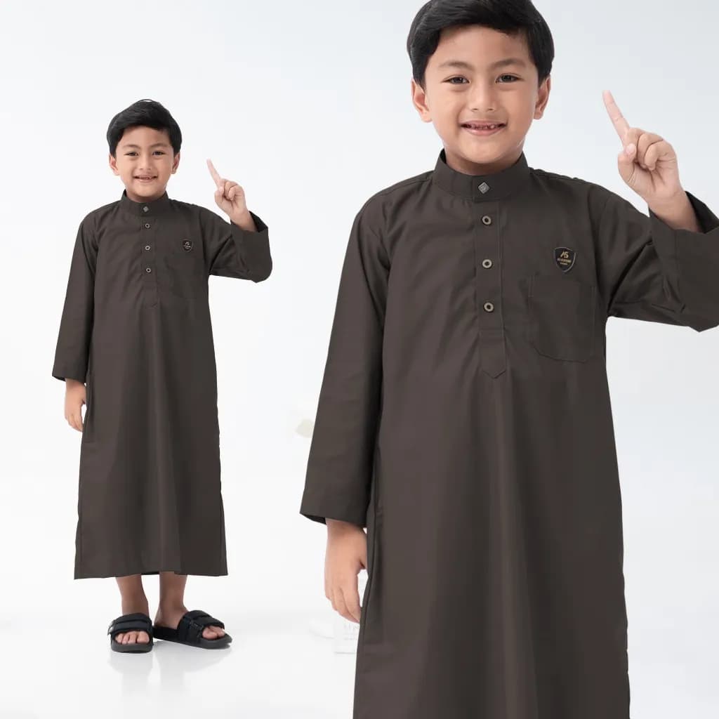 Assuffah I Jubah Anak Laki Laki 9 - 16 Tahun Baju Muslim Anak Lengan Panjang Fadli Series