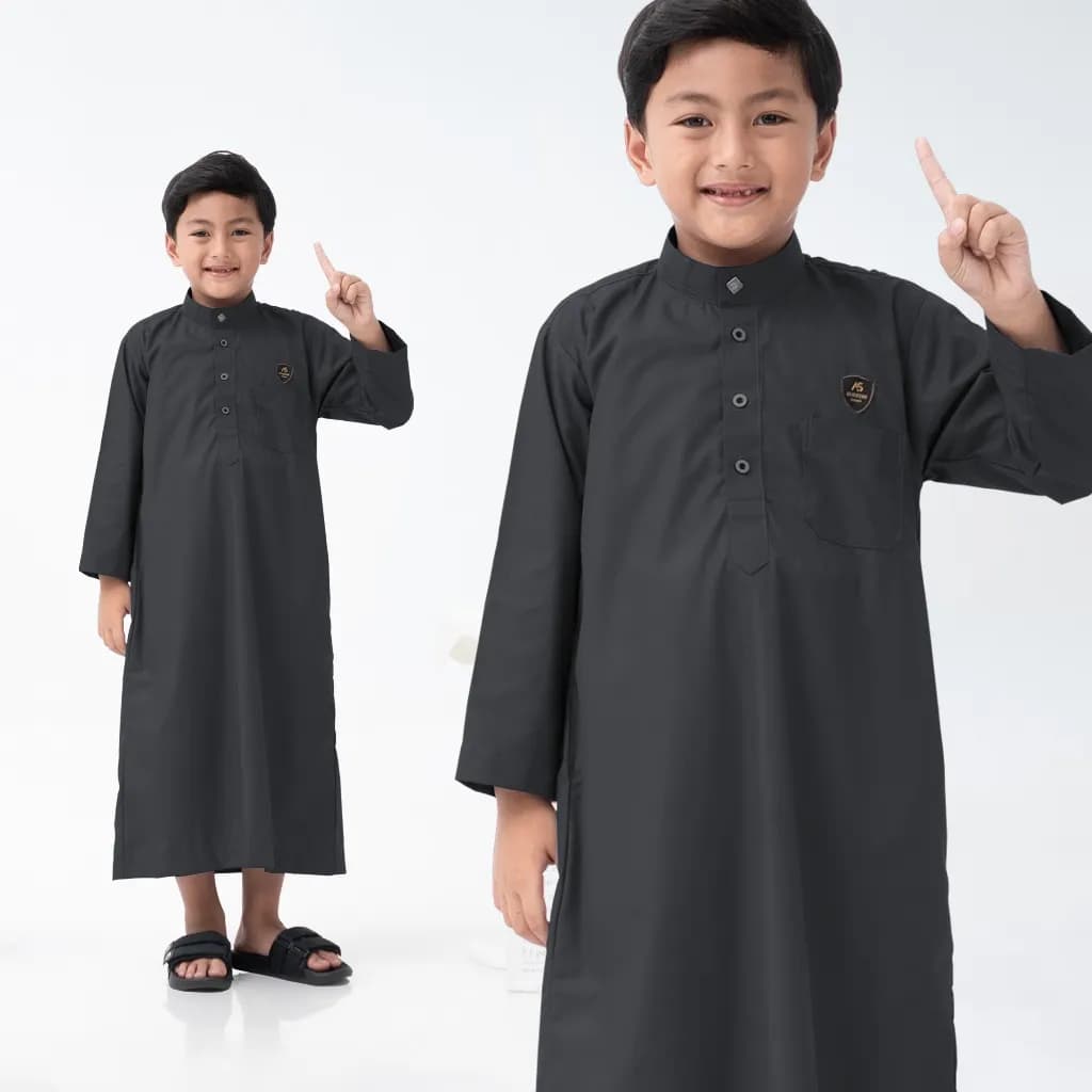 Assuffah I Jubah Anak Laki Laki 9 - 16 Tahun Baju Muslim Anak Lengan Panjang Fadli Series