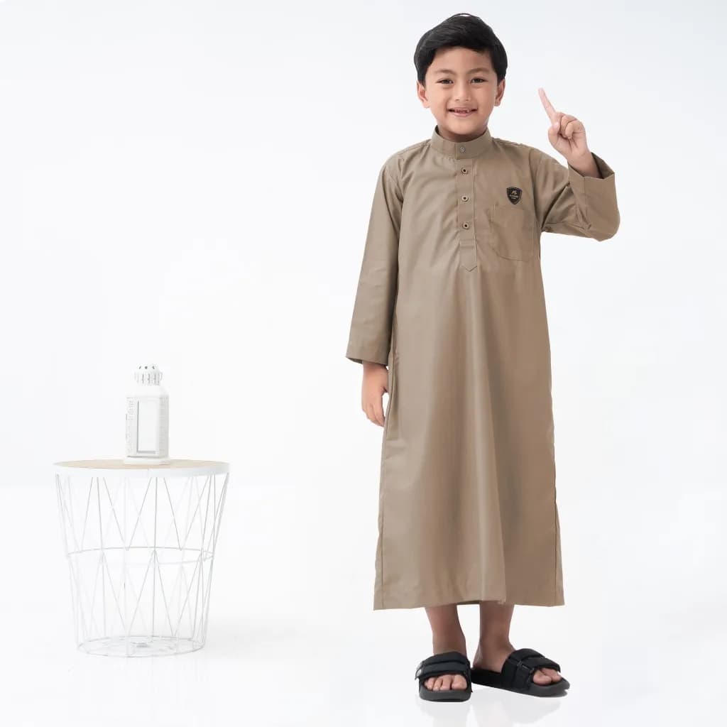Assuffah I Jubah Anak Laki Laki 9 - 16 Tahun Baju Muslim Anak Lengan Panjang Fadli Series
