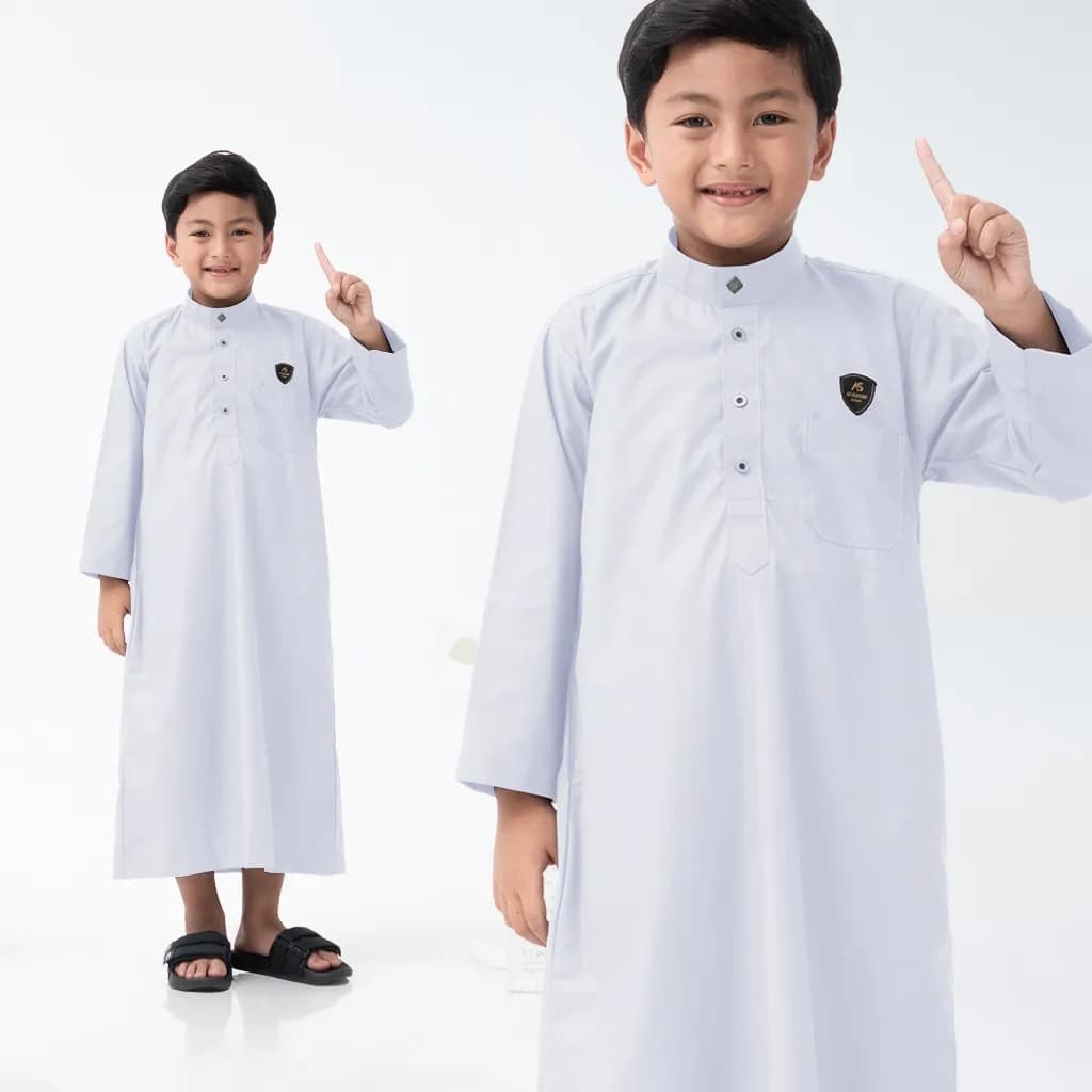 Assuffah I Jubah Anak Laki Laki 1 - 8 Tahun Baju Muslim Anak Lengan Panjang Fadli Series