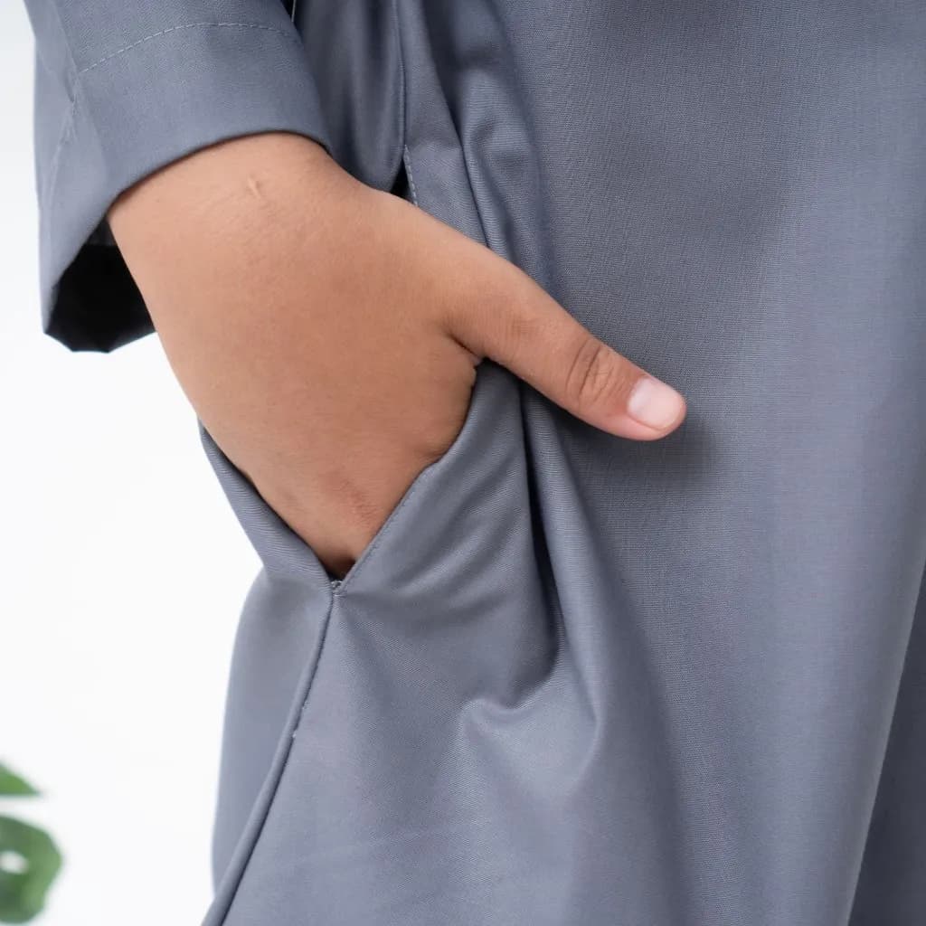 Assuffah I Jubah Anak Laki Laki 1 - 8 Tahun Baju Muslim Anak Lengan Panjang Fadli Series