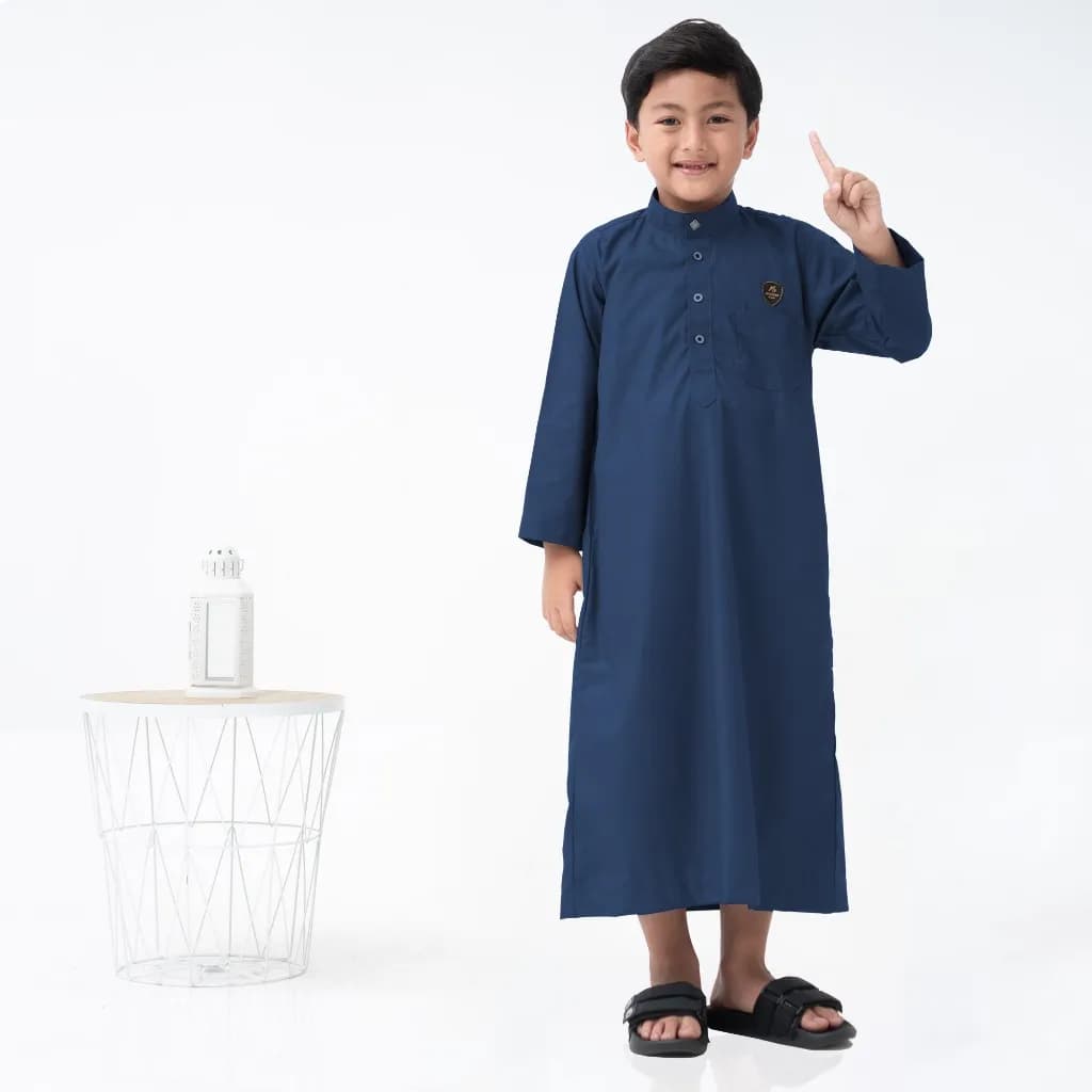 Assuffah I Jubah Anak Laki Laki 1 - 8 Tahun Baju Muslim Anak Lengan Panjang Fadli Series