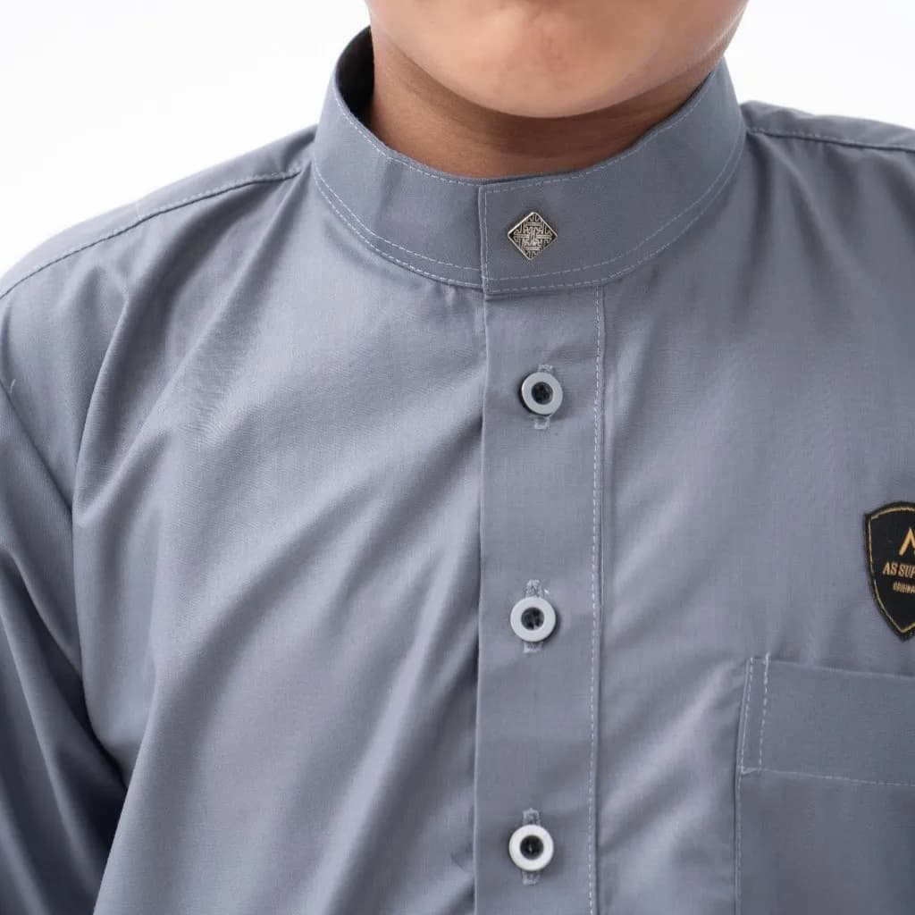 Assuffah I Jubah Anak Laki Laki 1 - 8 Tahun Baju Muslim Anak Lengan Panjang Fadli Series