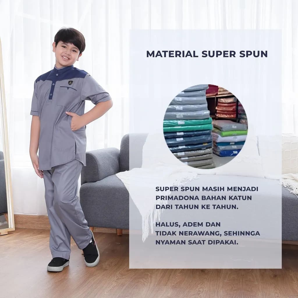 Assuffah I Setelan Koko Anak Laki Laki 1-8 Tahun Rayhan Series