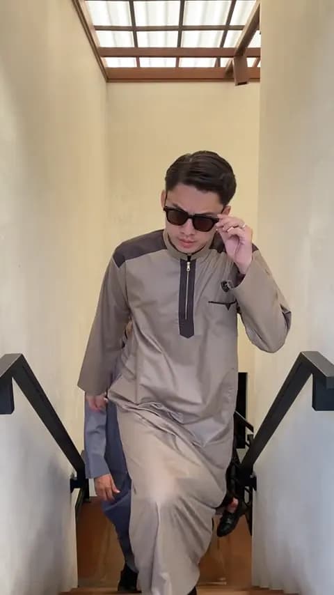 Jubah Pria Premium Lengan Panjang