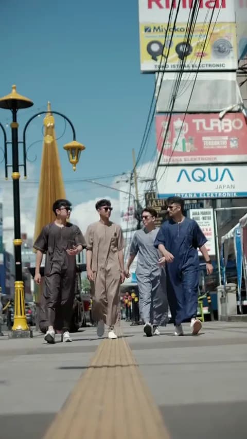 Jubah Pria Formal dan Santai