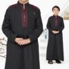 Jubah Anak Laki Laki Premium 9 - 16 Tahun Lengan Panjang Alief Series - Gambar 8