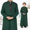 Jubah Anak Laki Laki Premium 9 - 16 Tahun Lengan Panjang Alief Series - Gambar 9