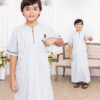 Jubah Anak Laki Laki Casual Premium 9 - 16 Tahun Zaid Series - Gambar 9
