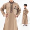 Jubah Anak Bordir Premium 1 - 8 Tahun Lengan Panjang Zahdan Series - Gambar 5